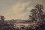 Thomas Hearne View in Suffolk painting